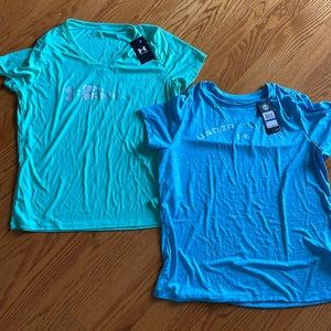 Two Under Armour Shirts XL NWT